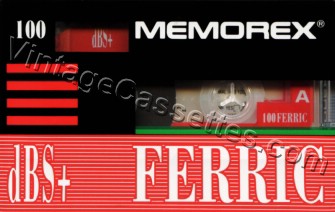 Memorex Memorex dBS+ 1991–92 Type I Cassette Tape