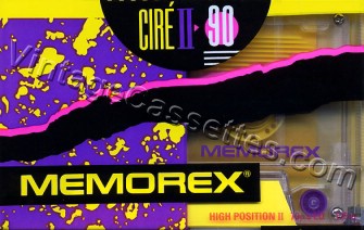 Memorex Memorex CIRE II 1991–92 Type II Cassette Tape