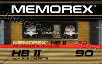 Memorex Memorex HB II 1985–86 Type II Cassette Tape
