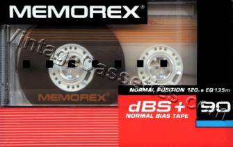 Memorex Memorex dBS+ 1989–90 Type I Cassette Tape