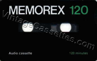 Memorex Memorex MRX 1971–73 Type I Cassette Tape
