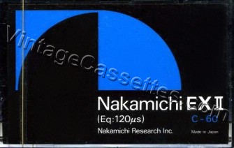 Nakamichi Nakamichi EXII 1978–82 Type I Cassette Tape