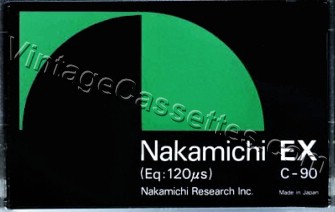 Nakamichi Nakamichi EX 1978–82 Type I Cassette Tape