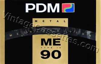 PDM PDM ME 1990–92 Type IV Cassette Tape