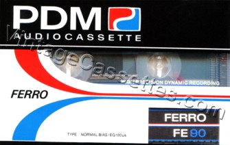 PDM PDM FE Type I 1987–89 Type I Cassette Tape