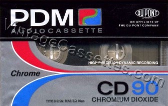 PDM PDM CD 1987–89 Type II Cassette Tape