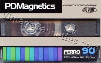 PDM PDM Tri-Oxide Ferro Type I 1983–86 Type I Cassette Tape