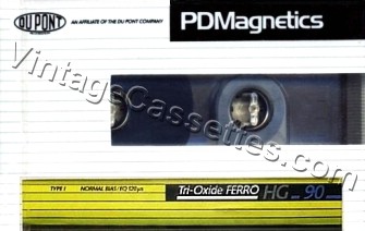 PDM PDM Ferro HG 1983–86 Type I Cassette Tape