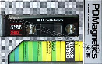 PDM PDM Tri-Oxide Ferro Type I 1981–83 Type I Cassette Tape