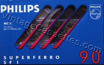 Philips Philips SF I 1985–86 Type I Cassette Tape