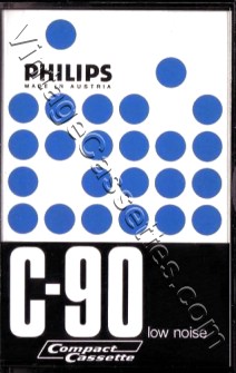 Philips Philips Standard C-90 1971–74 Type I Cassette Tape