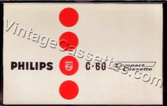 Philips Philips C-60 1966–70 Type I Cassette Tape