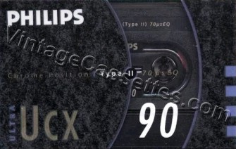 Philips Philips UCX 1990–93 Type II Cassette Tape
