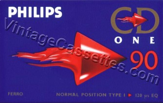 Philips Philips CD One 1994–96 Type I Cassette Tape