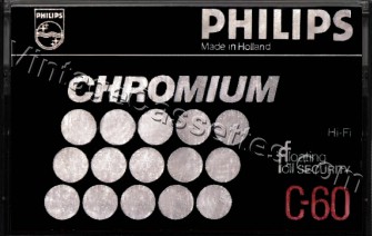 Philips Philips Chromium 1978–81 Type II Cassette Tape