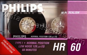 Philips Philips HR 1987–88 Type I Cassette Tape