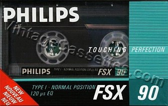 Philips Philips FSX 1987–88 Type I Cassette Tape