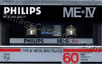 Philips Philips ME IV 1984–85 Type IV Cassette Tape
