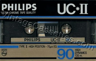 Philips Philips UC II 1985–86 Type II Cassette Tape