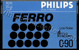 Philips Philips Ferro C-90 1978–81 Type I Cassette Tape