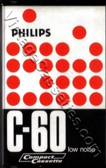 Philips Philips Standard C-60 1971–74 Type I Cassette Tape