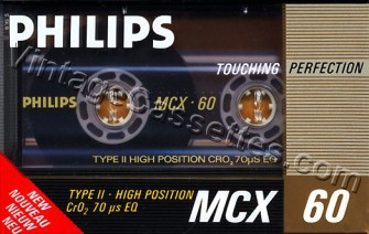 Philips Philips MCX 1987–88 Type II Cassette Tape
