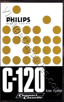 Philips Philips Standard C-120 1971–74 Type I Cassette Tape