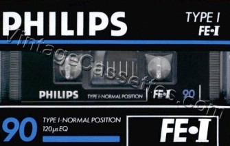 Philips Philips FE I 1985–86 Type I Cassette Tape