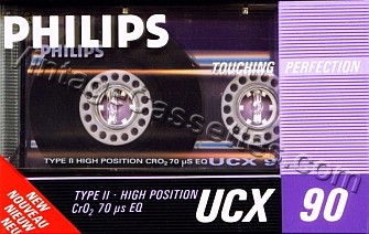 Philips Philips UCX 1987–88 Type II Cassette Tape