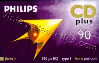 Philips Philips CD Plus 1997–99 Type I Cassette Tape
