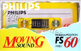 Philips Philips Moving Sound FS 1987–88 Type I Cassette Tape