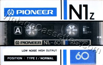 Pioneer Pioneer N1z Type I 1983–84 Type I Cassette Tape