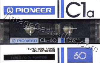 Pioneer Pioneer C1a 1982–83 Type II Cassette Tape