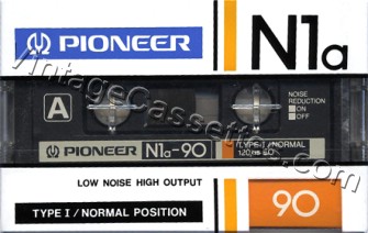 Pioneer Pioneer N1a 1982–83 Type I Cassette Tape