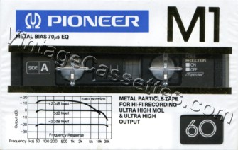 Pioneer Pioneer M1 1981–82 Type IV Cassette Tape