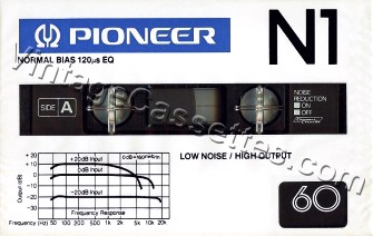 Pioneer Pioneer N1 Type I 1981–82 Type I Cassette Tape