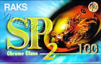 RAKS RAKS SP 2 1996–98 Type II Cassette Tape