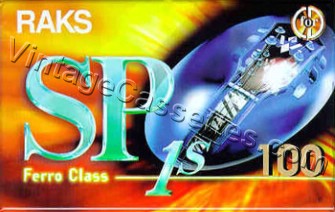 RAKS RAKS SP 1S 1996–98 Type I Cassette Tape