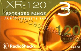 Radioshack/Realistic RadioShack XR Type I 2001–00 Type I Cassette Tape