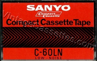 Sanyo Sanyo LN C-60 Type I 1975 Type I Cassette Tape