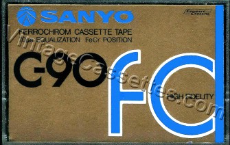 Sanyo Sanyo FC 1978–83 Type III Cassette Tape
