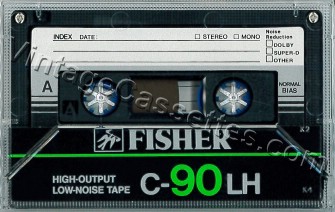 Sanyo Fisher LH Type I 1982–85 Type I Cassette Tape