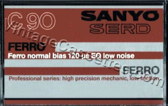 Sanyo Sanyo Ferro C-90 Type I Eastern Europe? 1983–86 Type I Cassette Tape