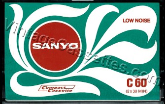 Sanyo Sanyo LN C-60 Type I 1972–74 Type I Cassette Tape