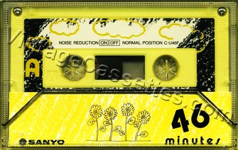 Sanyo Sanyo Flowers Type I 6 different types 1986–91 Type I Cassette Tape