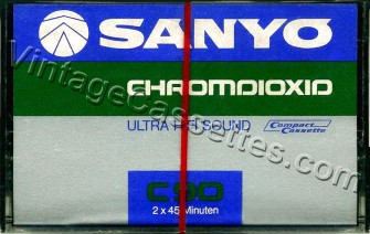 Sanyo Sanyo Chromdioxid Type II 1976–77 Type II Cassette Tape