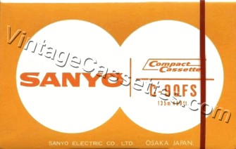 Sanyo Sanyo FS 1972–73 Type I Cassette Tape