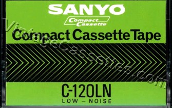 Sanyo Sanyo LN C-120 1975 Type I Cassette Tape