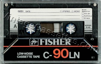 Sanyo Fisher LN Type I 1982–85 Type I Cassette Tape