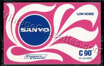 Sanyo Sanyo LN C-90 Type I 1972–74 Type I Cassette Tape